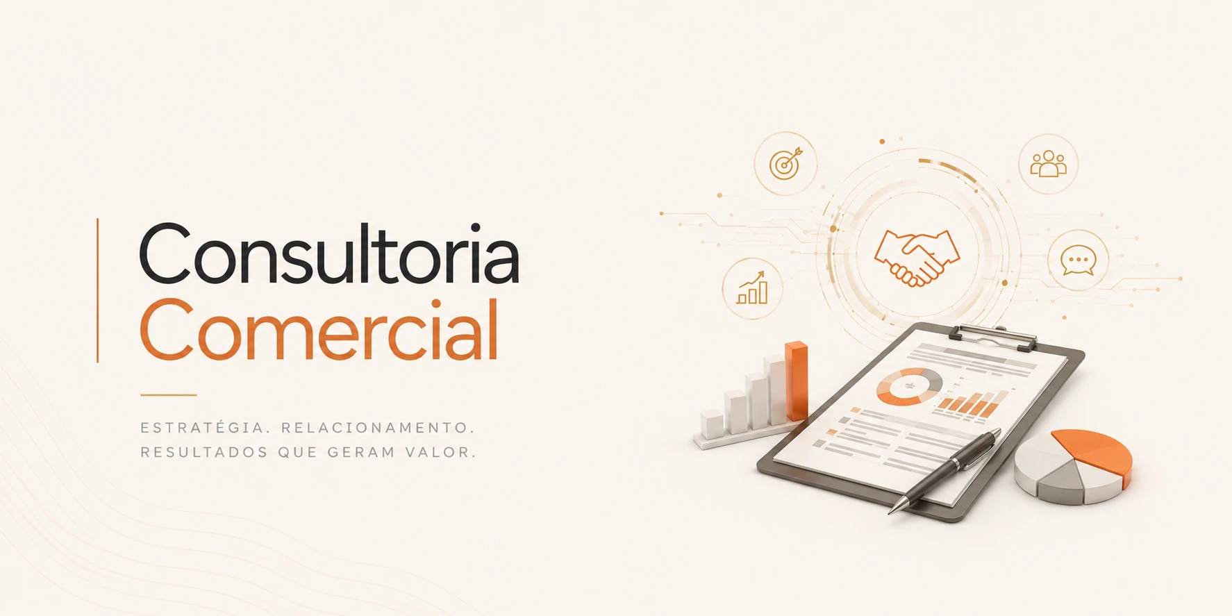 Consultoria Comercial — estruturação de processo comercial e vendas pela Vorx Digital
