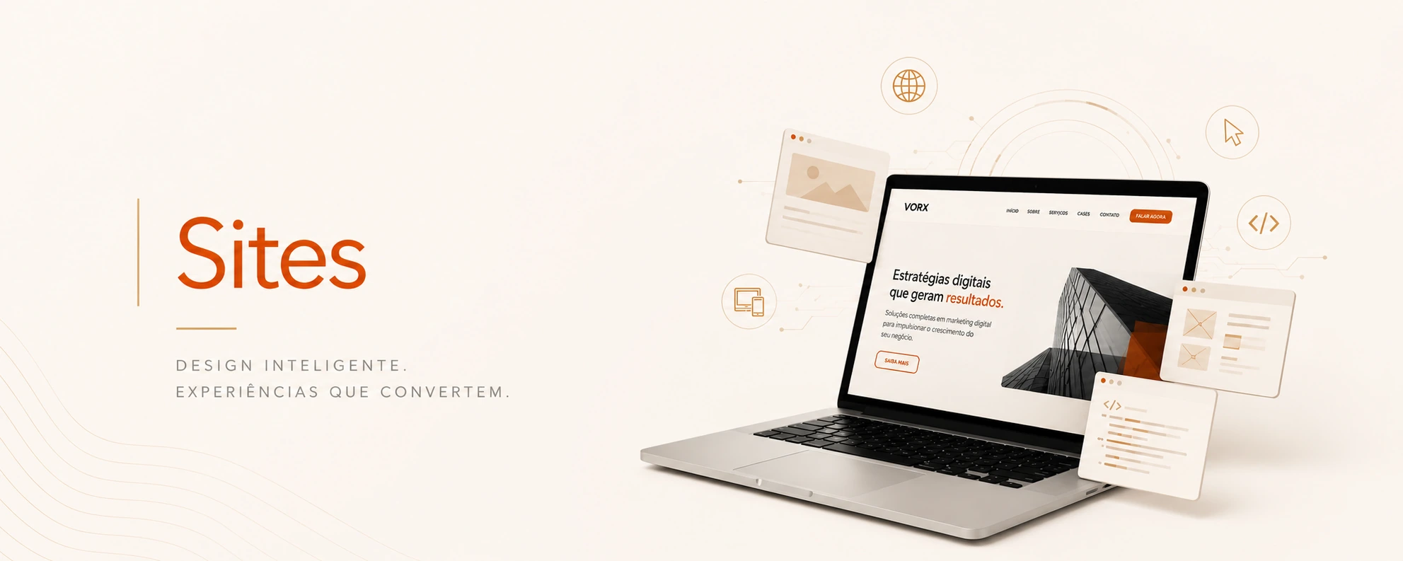 Lojas Virtuais (E-commerce) — plataformas de venda online pela Vorx Digital